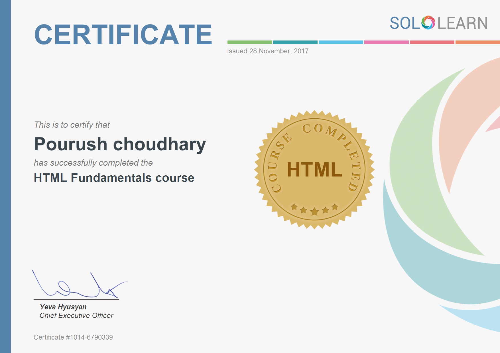 HTML_certificate